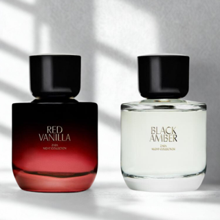 عطر دوتایی زنانه رد وانیلا و بلک امبر زارا 90 میلی لیتر