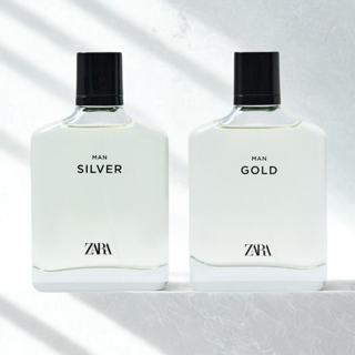 عطر دوتایی مردانه گلد و سیلور زارا 100 میلی‌لیتر